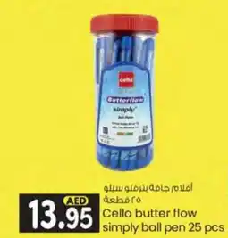 KM Trading Cello butter flow simply ball pen 25 pcs offer