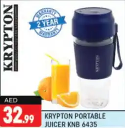 Shaklan KRYPTON PORTABLE JUICER KNB 6435 offer