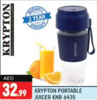 Shaklan KRYPTON PORTABLE JUICER KNB 6435 offer