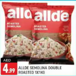 Shaklan ALLDE SEMOLINA DOUBLE ROASTED 1X1KG offer