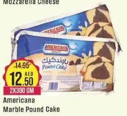 West Zone Supermarket Americana Marble Pound Cake 2X300 GM offer