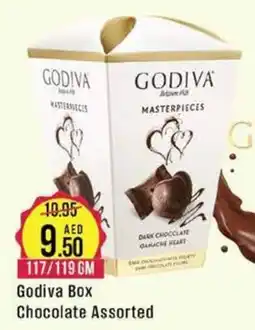 West Zone Supermarket Godiva Box Chocolate Assorted 117/119 GM offer