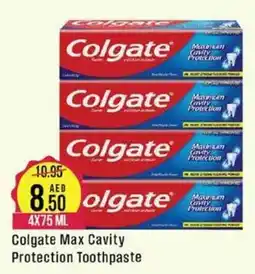 West Zone Supermarket Colgate Max Cavity Protection Toothpaste 4X75 ML offer