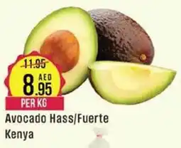 West Zone Supermarket Avocado Hass/Fuerte PER KG offer