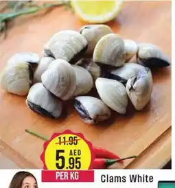 West Zone Supermarket Clams White PER KG offer