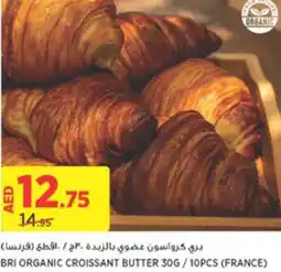 Géant BRI ORGANIC CROISSANT BUTTER 30G/10PCS offer