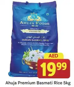 City Retail Supermarket Ahuja Premium Basmati Rice 5kg offer