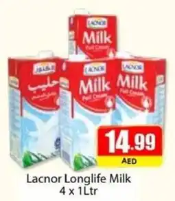 Amber Lacnor Longlife Milk 4 x 1Ltr offer