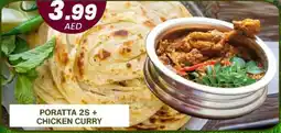 Grand Hyper Market PORATTA 2S + CHICKEN CURRY offer