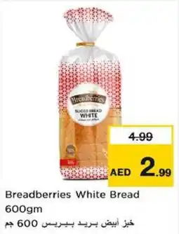 Nesto Breadberries White Bread 600gm offer