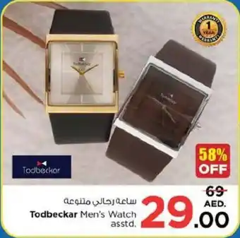 Nesto Todbeckar Men's Watch asstd offer