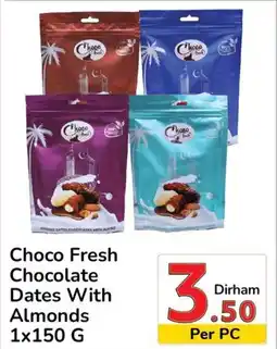 Day To Day Choco Fresh Chocolate Dates With Almonds 1 x 150g offer