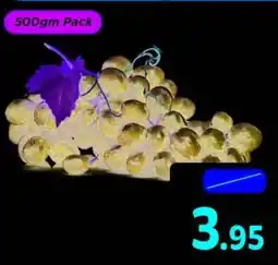 Union Coop Black Grapes (Egypt) / 500gm Pack offer