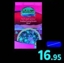 Union Coop Montana Indian Long Grain Rice 5kg offer