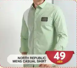 Grand Hyper Market NORTH REPUBLIC MENS CASUAL SHIRT offer