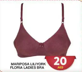 Grand Hyper Market MARIPOSA LILIYORK FLORIA LADIES BRA offer