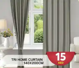 Grand Hyper Market TRI HOME CURTAIN 140 X 200CM offer