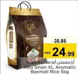 Nesto Abu Sinan XL Aromatic Basmati Rice 5kg offer