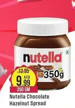 West Zone Supermarket Nutella Chocolate Hazelnut Spread offer