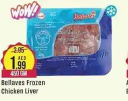 West Zone Supermarket Bellaves Frozen Chicken Liver offer