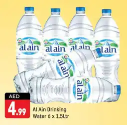 Shaklan Al Ain Drinking Water 6 x 1.5Ltr offer