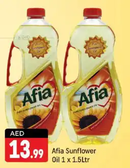 Shaklan Afia Sunflower Oil 1 x 1.5Ltr offer