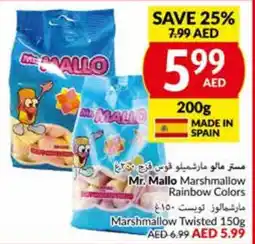 Viva Mr. Mallo Marshmallow Rainbow Colors 200g offer