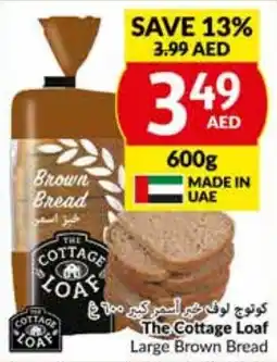Viva The Cottage Loaf Large Brown Bread 600g offer