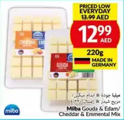 Viva Milba Gouda & Edam / Cheddar & Emmental Mix 220g offer