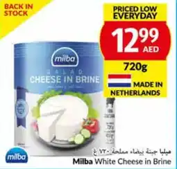 Viva Milba White Cheese in Brine 720g offer