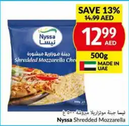 Viva Nyssa Shredded Mozzarella 500g offer