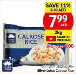 Viva Silver Lotus Calrose Rice 2kg offer