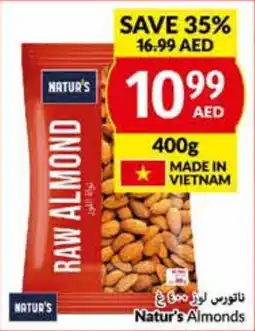 Viva Natur's Almonds 400g offer