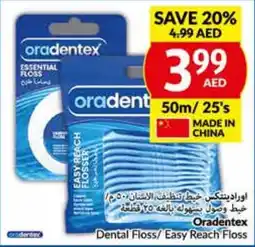 Viva Oradentex Dental Floss/ Easy Reach Floss offer