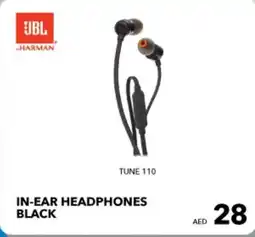 E City INAED EAR HEADPHONES BLACK offer