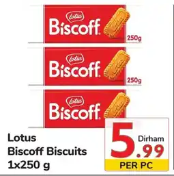 Day To Day Lotus Biscoff Biscuits 1X250G offer