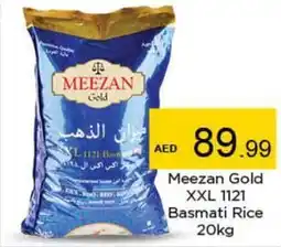 Nesto Meezan Gold XXL 1121 Basmati Rice 20kg offer