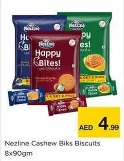 Nesto Nezline Cashew Biks Biscuits 8x90gm offer