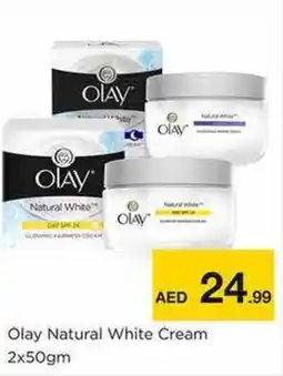 Nesto Olay Natural White Cream 2x50gm offer