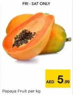 Nesto Papaya Fruit per kg offer
