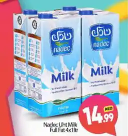 Bigmart Nadec Uht Milk Full Fat 4x1ltr offer