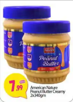 Bigmart American Nature Peanut Butter Creamy 2x340gm offer