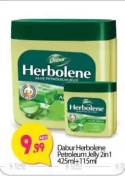 Bigmart Dabur Herbolene Petroleum Jelly 2in1 425ml+115m offer