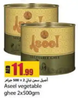 Rawabi Market Aseel Vegetable Ghee 2 x 500gm offer