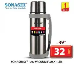 Grand Mall Sharjah SONASHI SVF 1000 VACUUM FLASK 1LTR offer