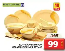Grand Mall Sharjah ROYALFORD RF6720 MELAMINE DINNER SET 40S offer