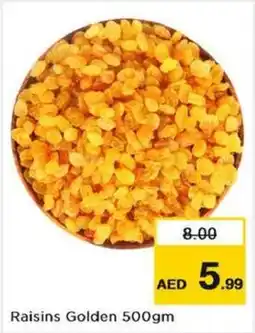 Nesto Raisins Golden 500gm offer