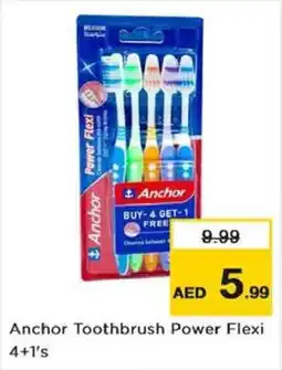 Nesto Anchor Toothbrush Power Flexi 4+1's offer