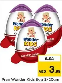 Nesto Pran Wonder Kids Egg 3 x 20gm offer