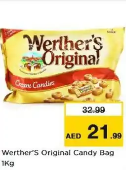 Nesto Werther's Original Candy Bag 1kg offer